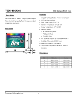 Transcend 266X User manual