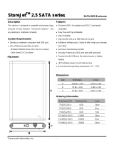 Transcend StoreJet 2.5" SATA Red User manual