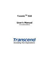 Transcend 510 User manual