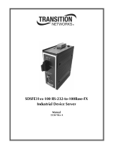 Transition Networks SDSFE3115-100 User manual