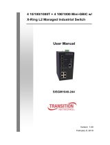 Transition Networks SISGM1040-244-LRT User manual