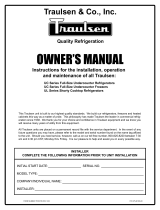 Traulsen UL Series User manual