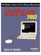 TravRoute CoPilot 2002 User manual