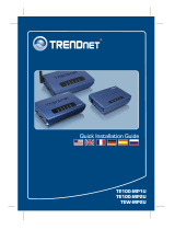 Trendnet TE100-MP1U User manual