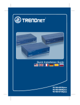Trendnet TE100-S16EPLUS User manual