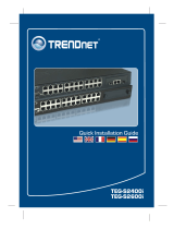 Trendnet TEG-S2400I User manual