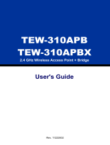 Trendnet TEW-310APBX User manual