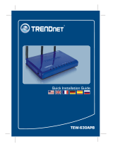 Trendnet TEW-630APB User manual