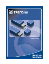 Trendnet TBW-102UB User manual