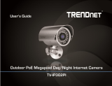 Trendnet Outdoor PoE Megapixel Day/Night Internet Camera User manual