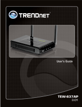 Trendnet TEW-637AP 3.01 User manual