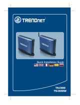 Trendnet Network Router USB 2.0 & IDE Network Storage Enclosure User manual