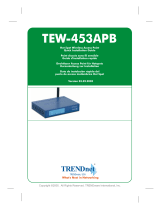 Trendnet Router TEW-453APB User manual