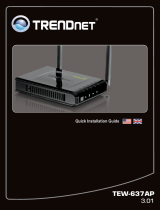 Trendnet Router TEW-637AP User manual