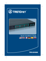 Trendnet TPE-224WS User manual