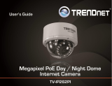 Trendnet Security Camera trendnet The Megapixel PoE Dome Internet Camera with IR User manual