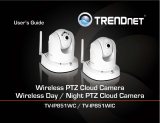 Trendnet TrendNet Wireless PTZ Cloud Camera / Wireless Day/Night PTZ Cloud Camera User manual