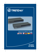 Trendnet Switch TK-803R User manual