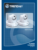 Trendnet TV-IP600W - Wireless Pan/Tilt/Zoom Internet Camera Server Network User manual