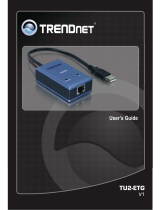 Trendnet TU2-ET100TU2-ETG User manual