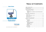 Trendnet TV-IP100W User manual