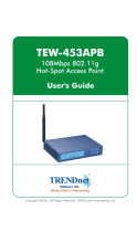 Trendnet TEW-453APB User manual