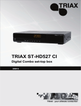 Triax ST-HD527 CI User manual