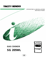 Electrolux SG 205WL User manual