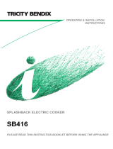 Tricity Bendix SB416 User manual