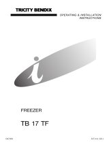 Tricity Bendix TB 17 TF User manual