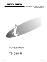Tricity Bendix TB 584 R User manual