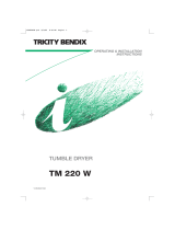 Tricity Bendix TM 220 W User manual