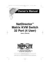 Tripp Lite NetDirector B060-032 Owner's manual