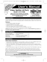 Tripp Lite B114-008 User manual