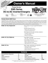 Tripp Lite DC-to-AC Inverter/Chargers EMS Series User manual