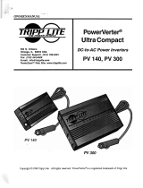 Tripp Lite PowerVerter PV 140 User manual