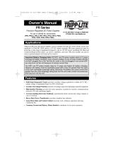 Tripp Lite PR4.5 User manual