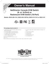 Tripp Lite RACKMOUNT B020-U08-19-K User manual