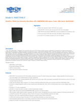 Tripp Lite SMX750SLT User manual