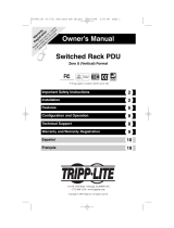 Tripp Lite Switched Rack PDU User manual