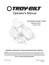 Troy-Bilt Big Red GT54 User manual