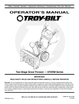 Troy-Bilt STORM Series User manual
