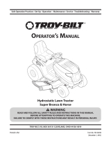 Troy-Bilt Super Bronco User manual