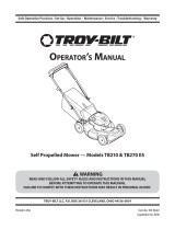 Troy-Bilt TB280 ES User manual