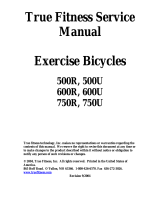 True Fitness 600U User manual