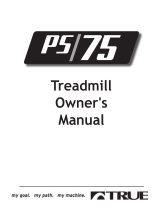 True Fitness PS75 User manual