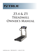 True Fitness Z5 Series User manual