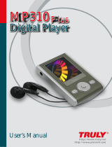 Truly electronic Mftg MP310 User manual