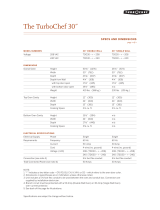 Turbo Chef Technologies 30 Single Wall User manual