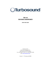 Turbosound TSB-110 User manual